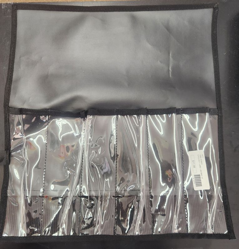 Jersey Hooker 6 Pocket  Roll up Lure/Jig Bag