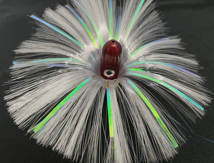 Joe Shute (Old Series), Color: Candy Apple Red Head/Crystal Hair, Size: 1/4oz