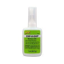 Zap-A-Gap Medium Ca+ Glue 1oz Bottle