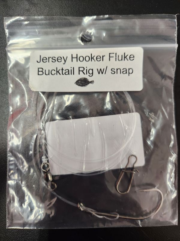 Jersey Hooker Fluke Bucktailing Rig