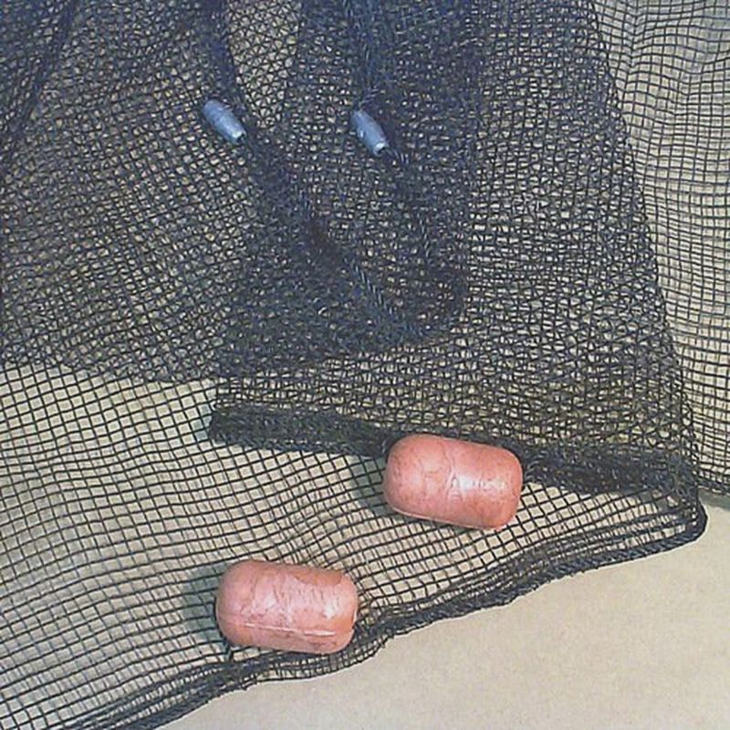 Frabill Black Poly Seine Net 1/4" mesh