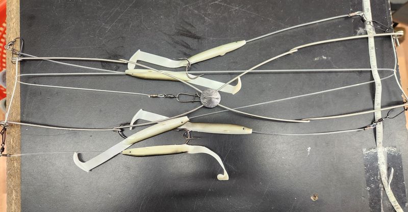 Jersey Hooker Sandeel Umbrella Rig