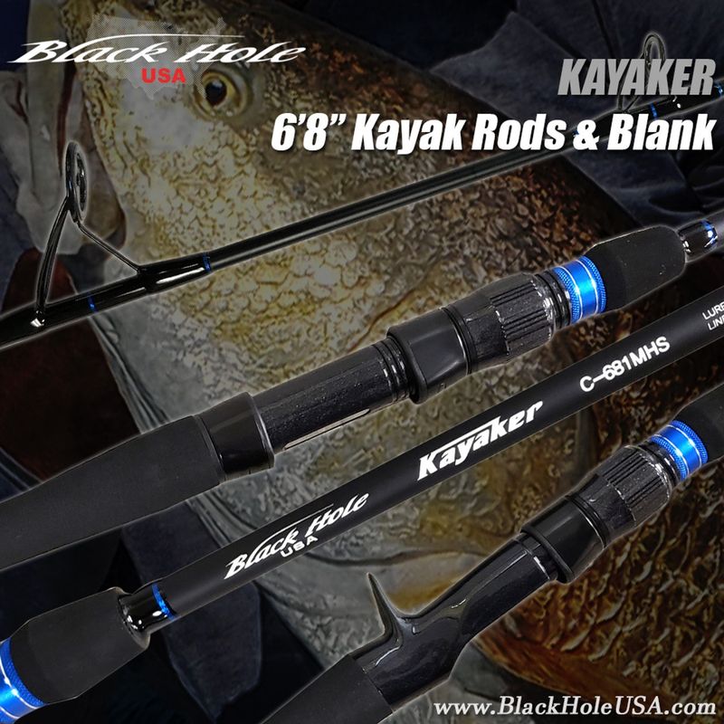 Black Hole Kayaker Special Rods