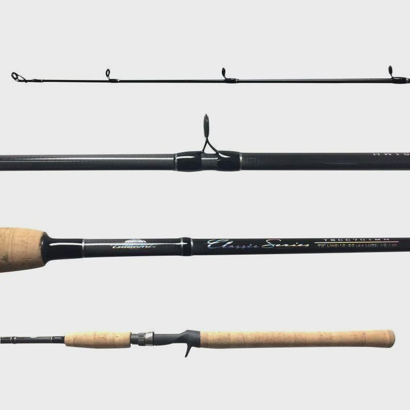 Tsunami Classic Series 3 Piece Travel Spinning Rods