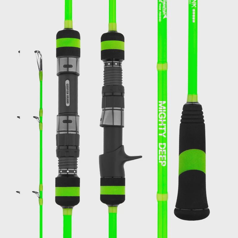 Goofish Might Deep Acid Wrap Conventional Jigging Rod Green