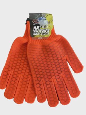 Tsunami Heavy-Duty Honeycombed Utility Gloves, Size: Large
