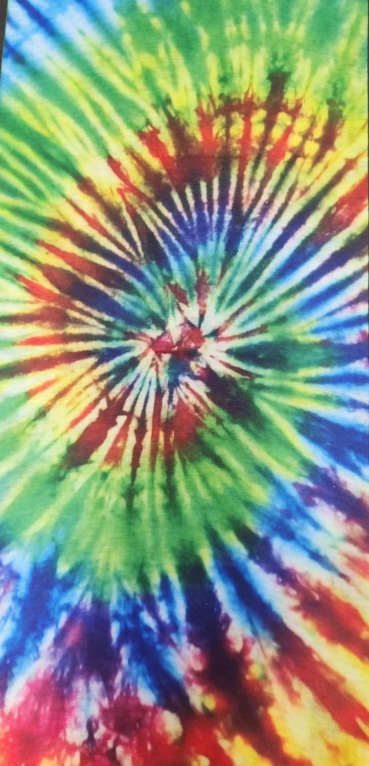 Neck Gaiter Rainbow Tye Dye