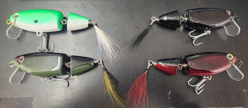 Over The Bar 5" Jointed Minnow Diving Plug