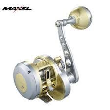 Maxel Armory 15 Level Wind Reel, Color: Light Gray/Light Gold, Handle: Right Hand