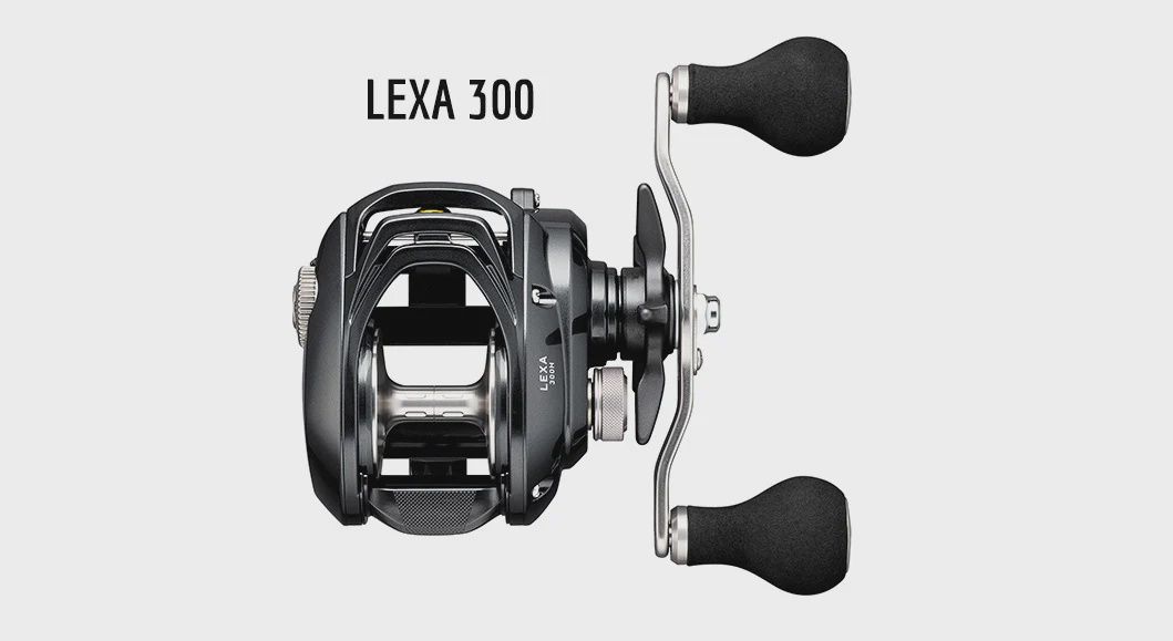 Daiwa Lexa Baitcast Reel, Gear Ratio: 6.3:1, Handle: Right Hand, Size: 300