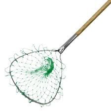Tackle Factory 60" Crab Net with Wood Handle