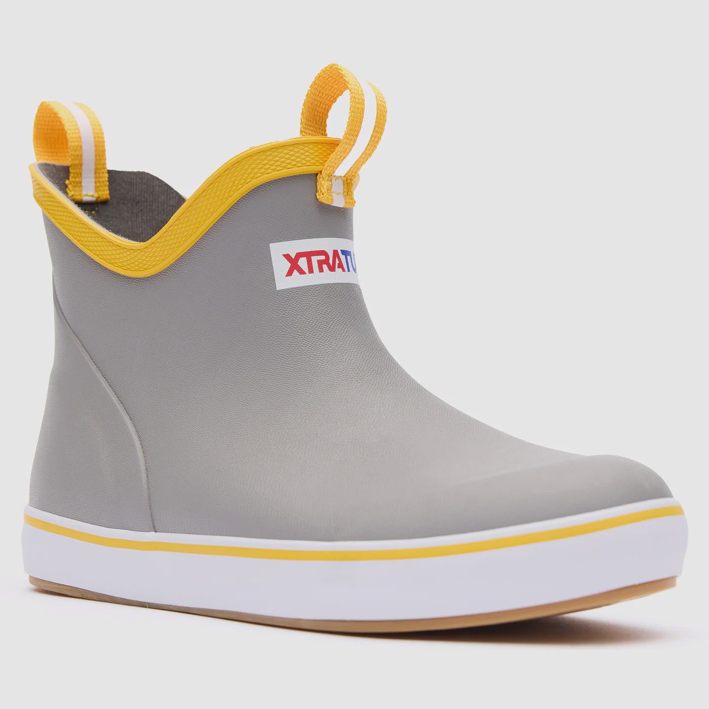 Xtratuf Kids' Ankle Deck Boot in Grey, Size: 2
