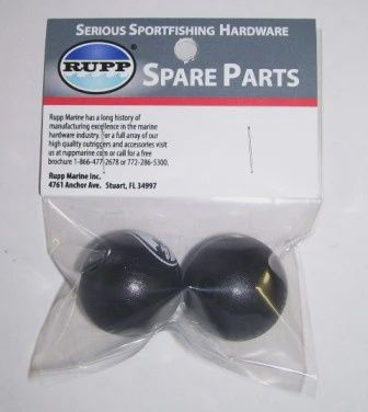 Rupp Marine Nylon Outrigger Ball Stops 2pk