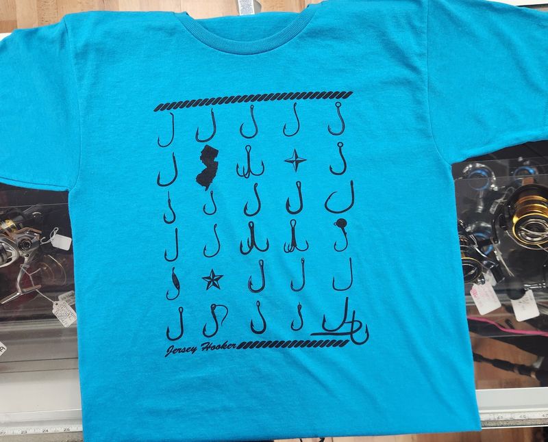Jersey Hooker Youth NJ and Hooks T-Shirts