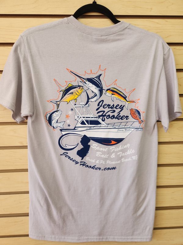 Jersey Hooker Adult Viking Manasquan Inlet T-Shirt