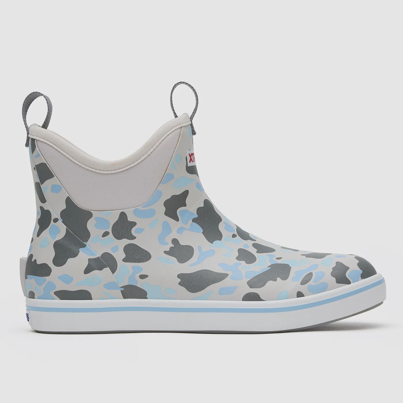 XTRATUF  Men's Ankle Deck Boot, Color: Ice Duck Camo, Size: 9