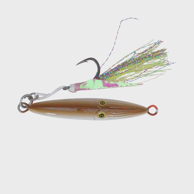 Hogy Lures Squinnow Jig, Color: Olive Crab, Size: 1.75oz