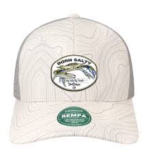 David Dunleavy Born Salty Blue Crab Performance Eco Sand Hat