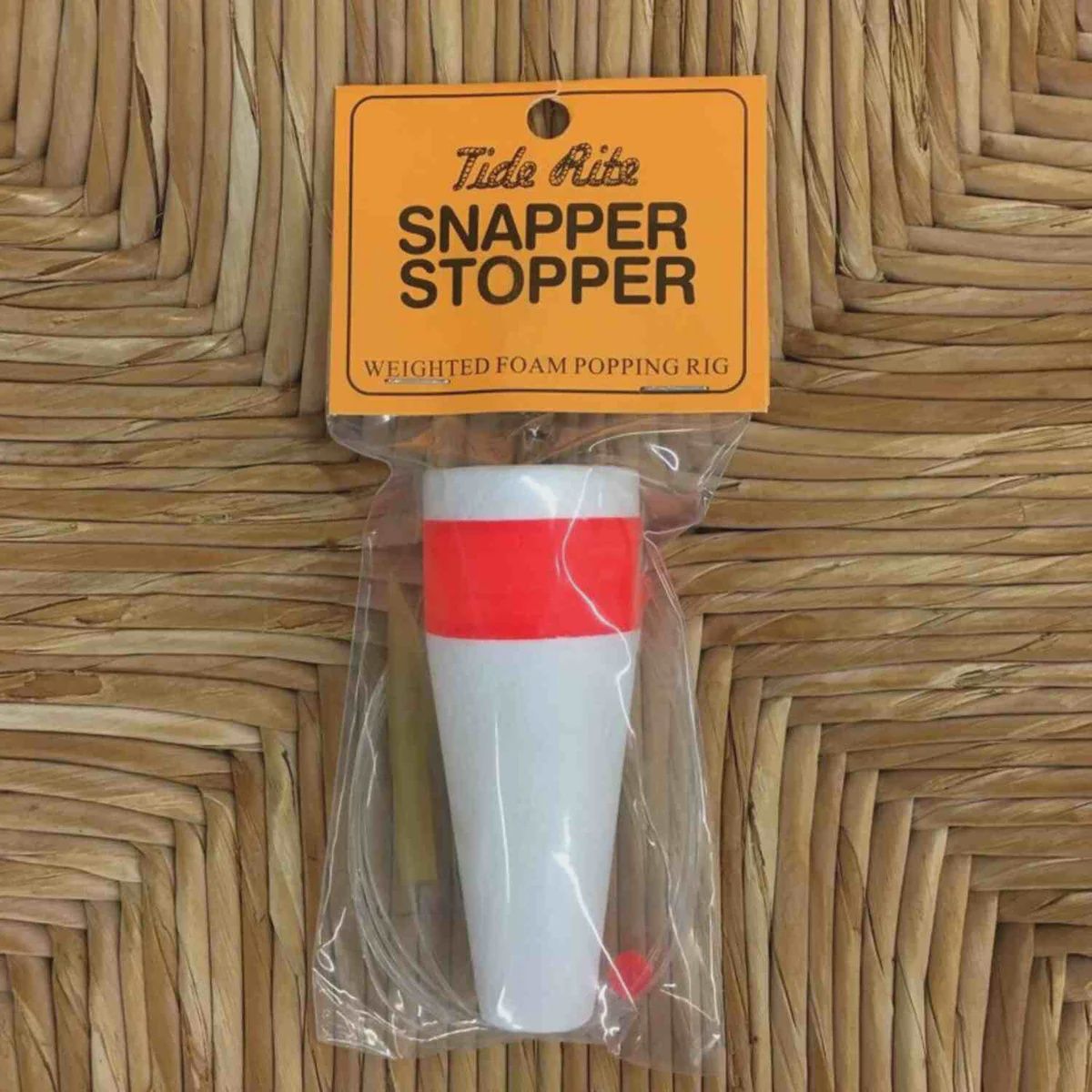 Tide Rite Snapper Stopper Popper Rig, Style: With Tube