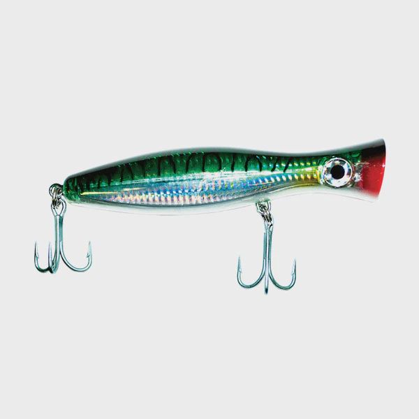 Tsunami Surface Blaster Popper, Color: Green Mackerel, Size: 1.5oz