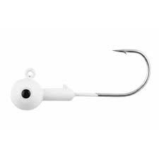 Tsunami Round 1/4oz Jig Heads, Color: White