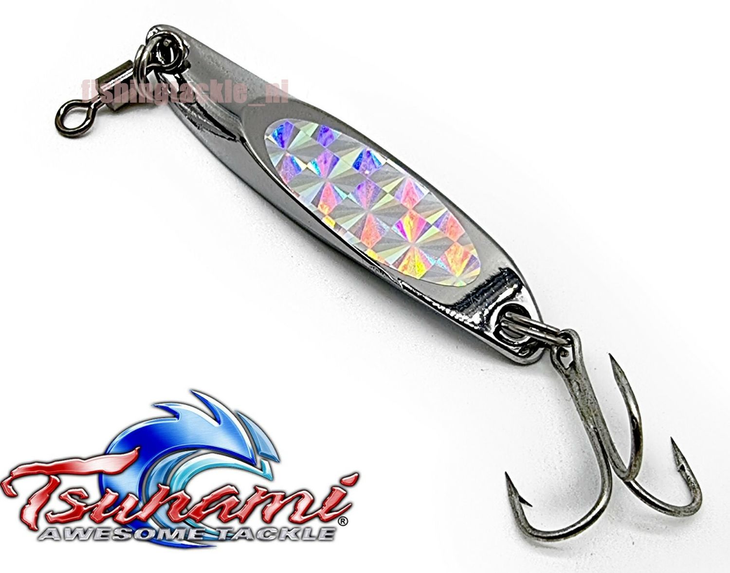 Tsunami Shockwave Jig, Color: Silver, Size: 1oz