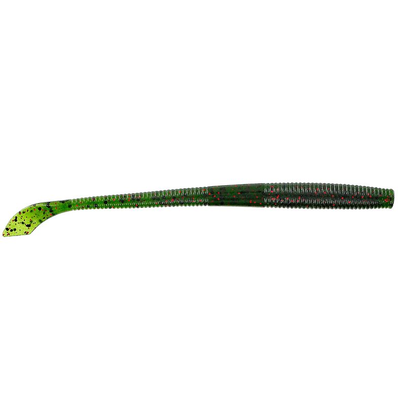Yamamoto Baits 5" Kut Tail Worm in Watermelon With Black and Red Fleck