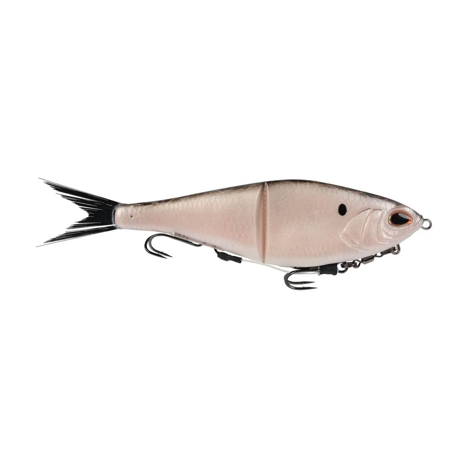 Berkley PowerBait Chop Block Glide Bait, Color: Burnt Bone, Size: 6"