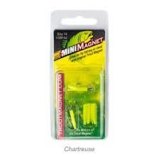 Leland Lures Mini Magnet Chartreuse