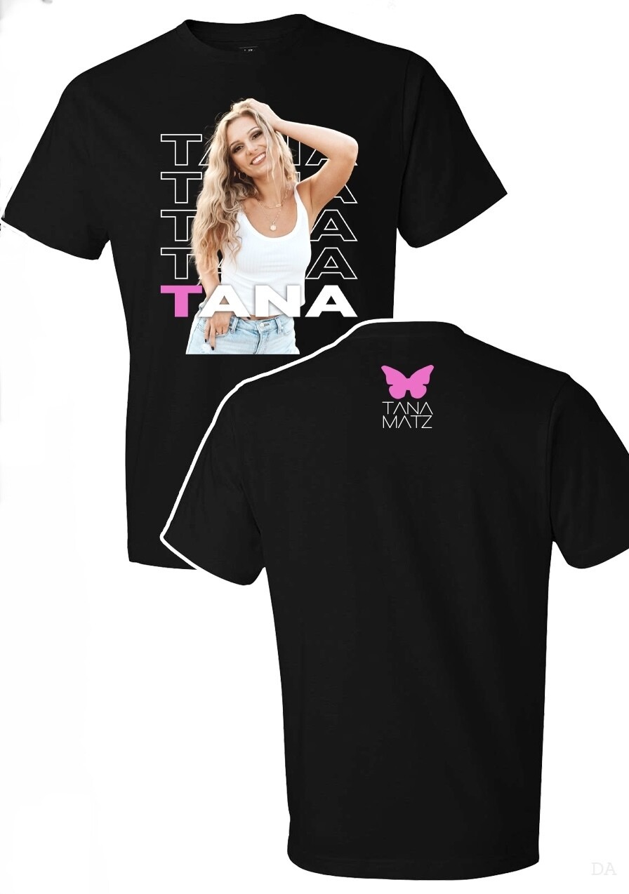 Tana Matz Black Tee