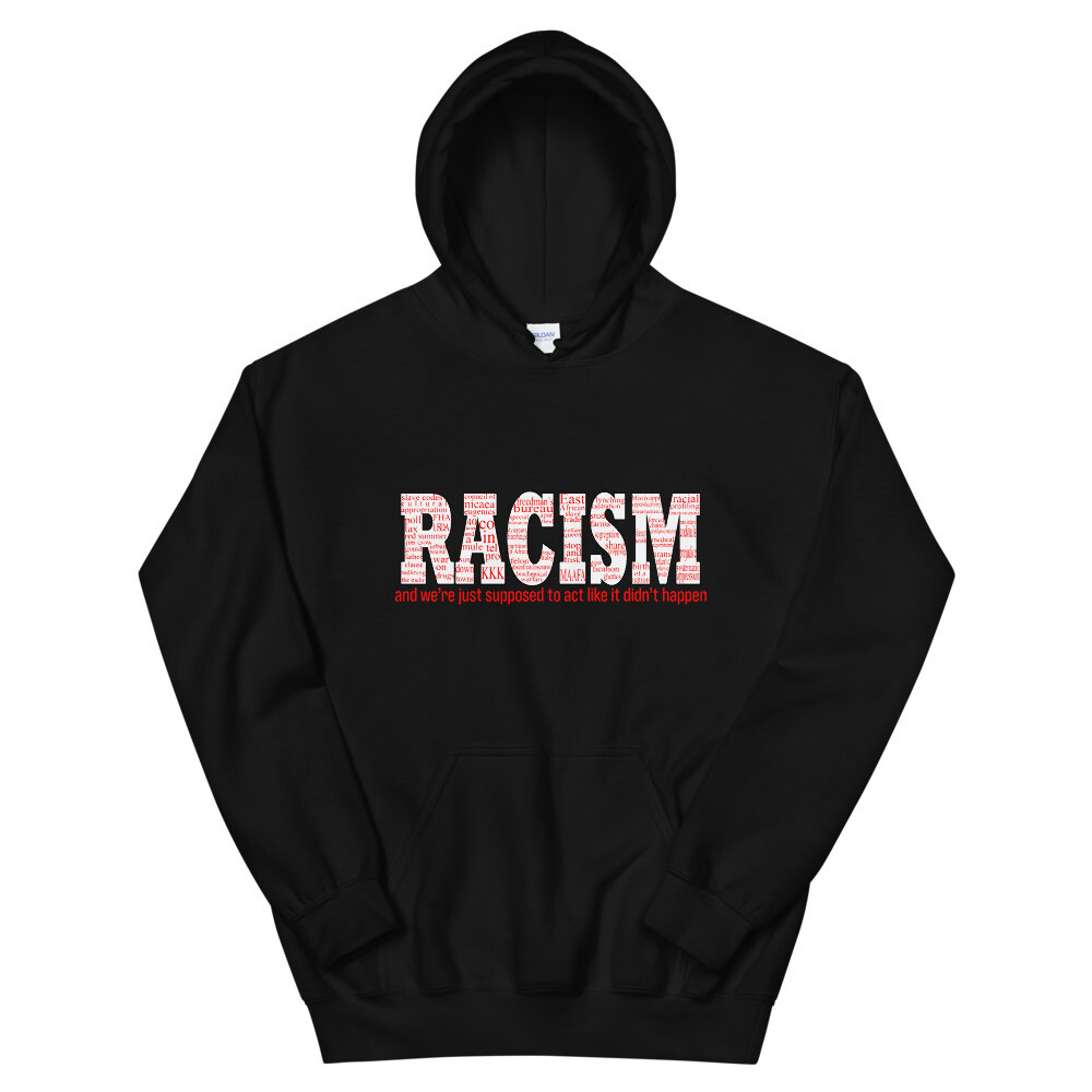 RACISM Unisex Hoodie, Size: S