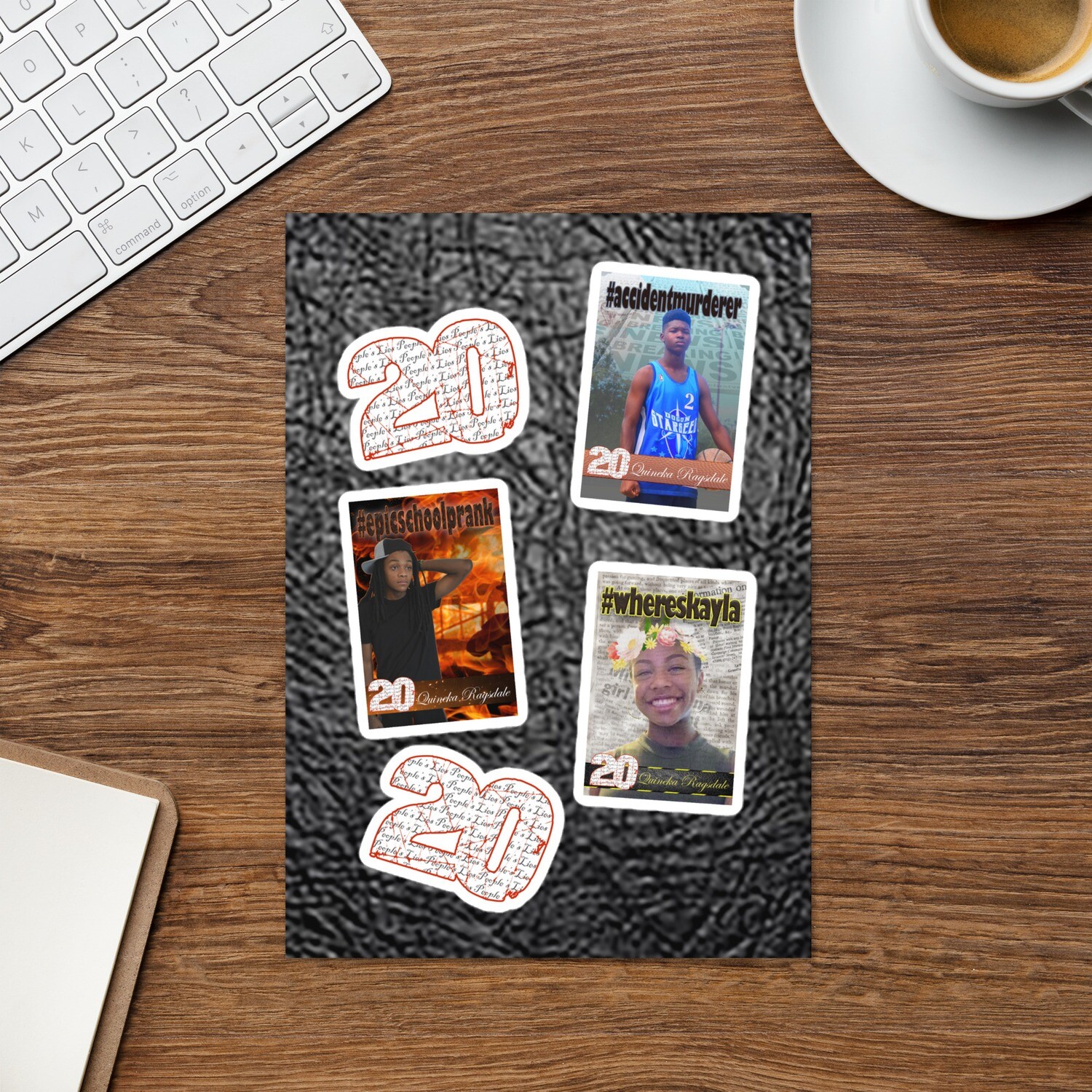 20 People&#39;s Lies Sticker sheet