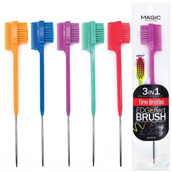 3N1 Firm bristles edge effect brush