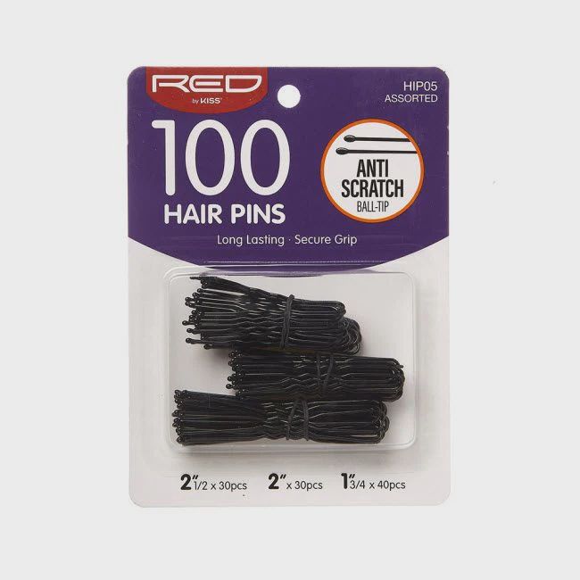 100 pcs Hair Pins/ 1 3/4” x 40pcs, 2 1/2”  x 30pcs, 2” x 30pcs / HIP05