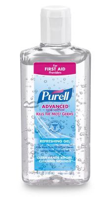 Purell® Hand Sanitizer Gel 4 FLOZ 1.1X2.13X5.44 IN Clean Scent 70% Ethyl Alcohol 24/Case
