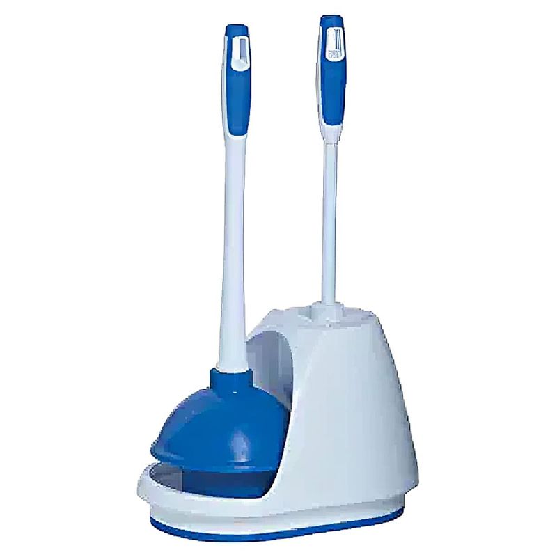 Bradshaw Home Toilet Bowl Brush & Plunger Caddy 1/Each Bradshaw Home Toilet Bowl Brush & Plunger Caddy 1/Each