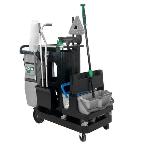 Unger DeepCleanRx™ Janitorial Cleaning Cart & Bag System 1/Each