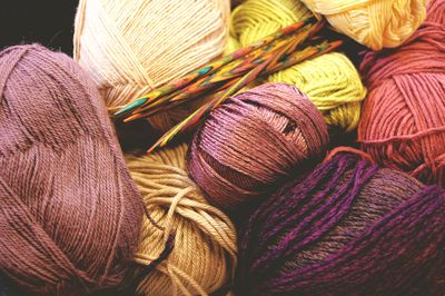 Knitting + Yarn