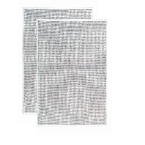 Honeycomb Terry Towel, Color: Stainless