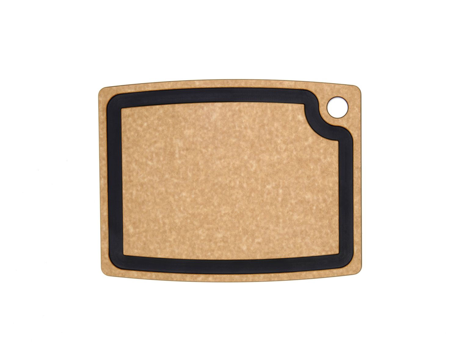 Gourmet Series Cutting Board, Color: Natural/Slate, Size: 14.25" x 11"