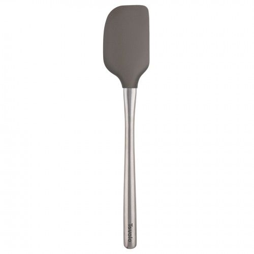 Flex-Core® Stainless Steel Handled Spatula, Color: Charcoal