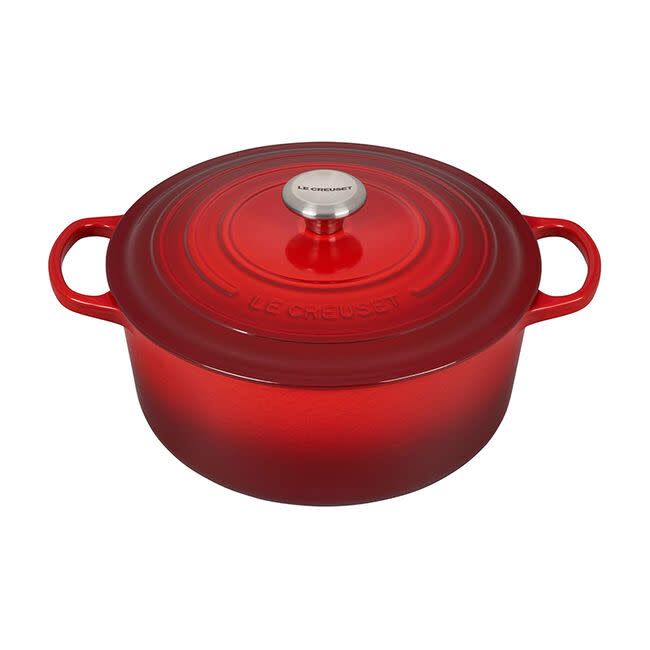 Signature Round Dutch Oven 7.25 Qt, Color: Cerise