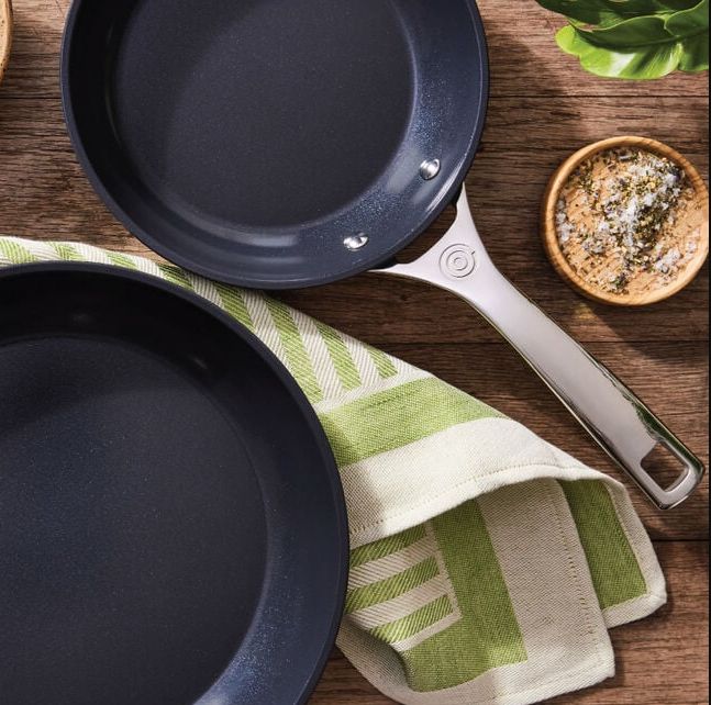 Essential Non-Stick Ceramic Fry Pan, Size: 8"