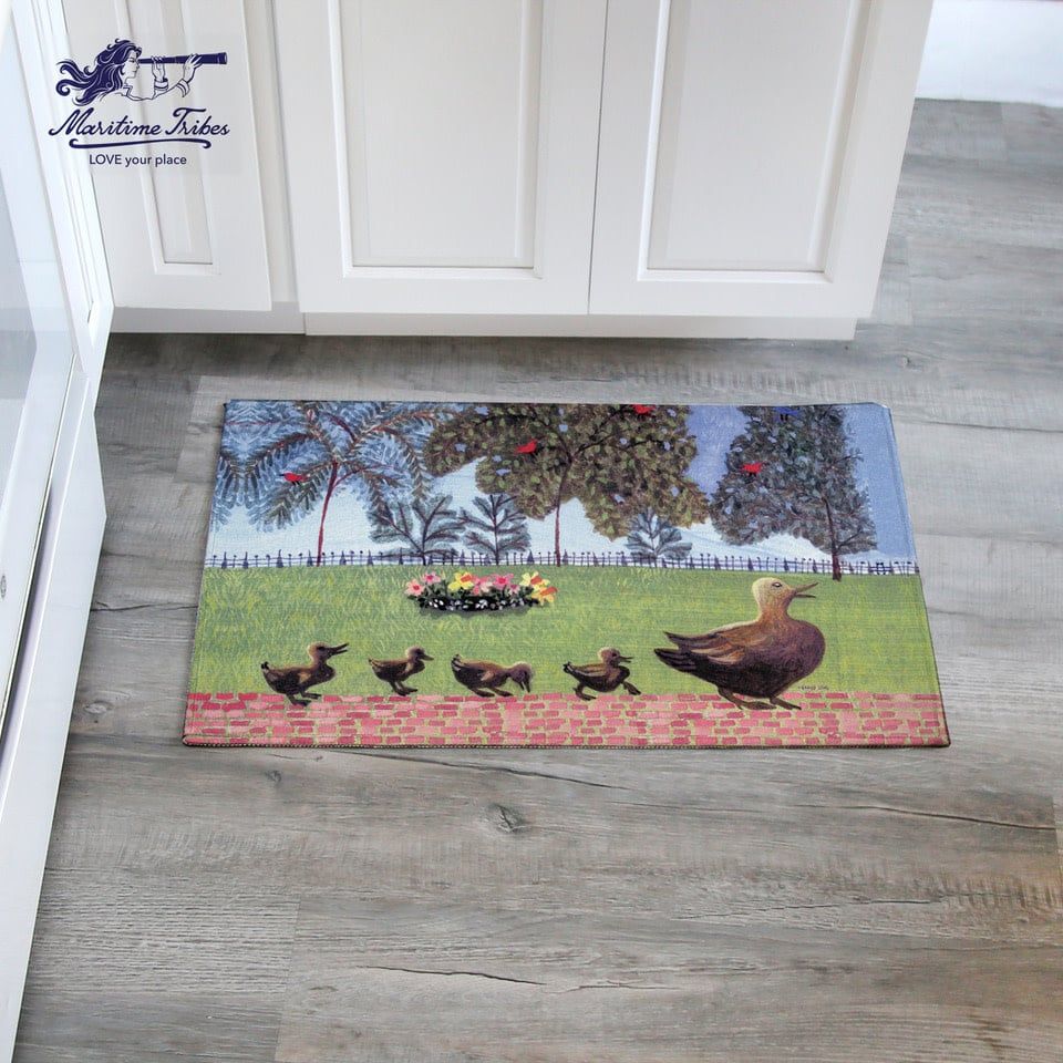 Accent Rug, Style: Boston Ducklings
