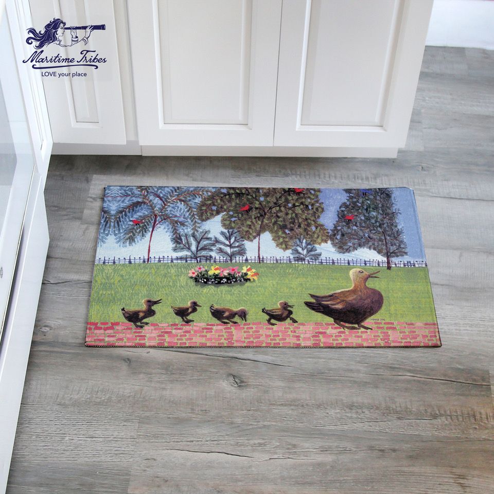 Blackstone’s Custom Accent Rugs, Style: Boston Ducklings