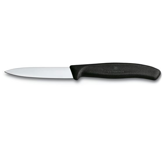 Swiss Classic Paring Knife 3.25", Color: Black