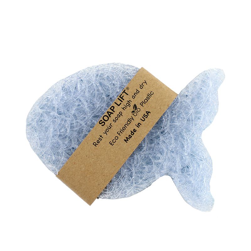 Original Fish Shaped Soap Lift, Color: Crystal