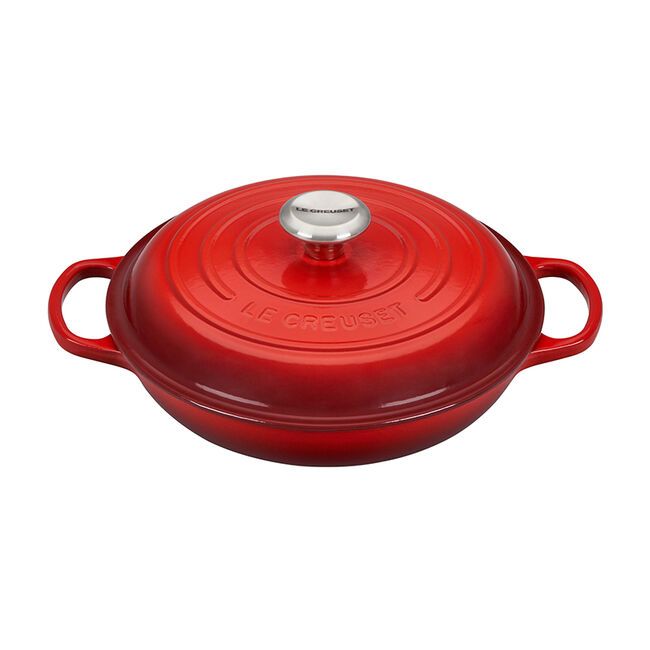 Signature 3.5 Qt Braiser, Color: Cerise