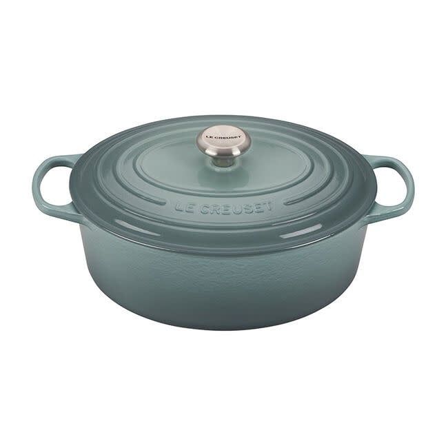 Signature Oval Dutch Oven 6.75 Qt, Color: Sea Salt