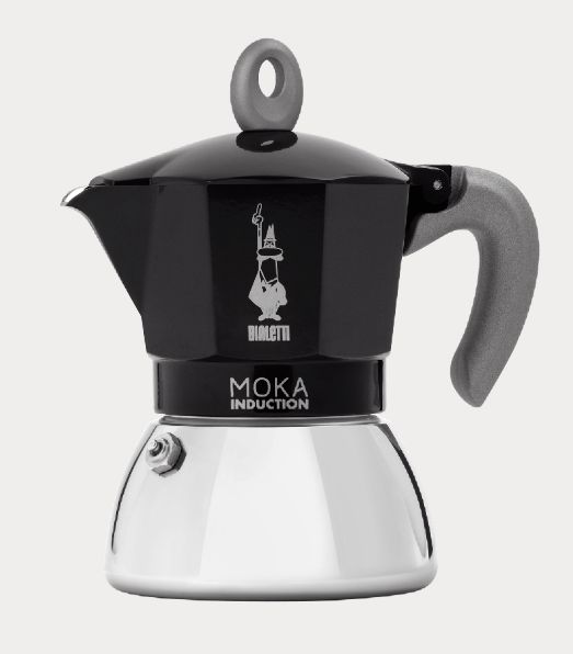Moka Express Induction Nera, Size: 4 cup